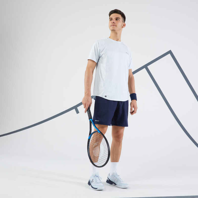 Men's Tennis Shorts Essential+ - Navy Blue - Decathlon