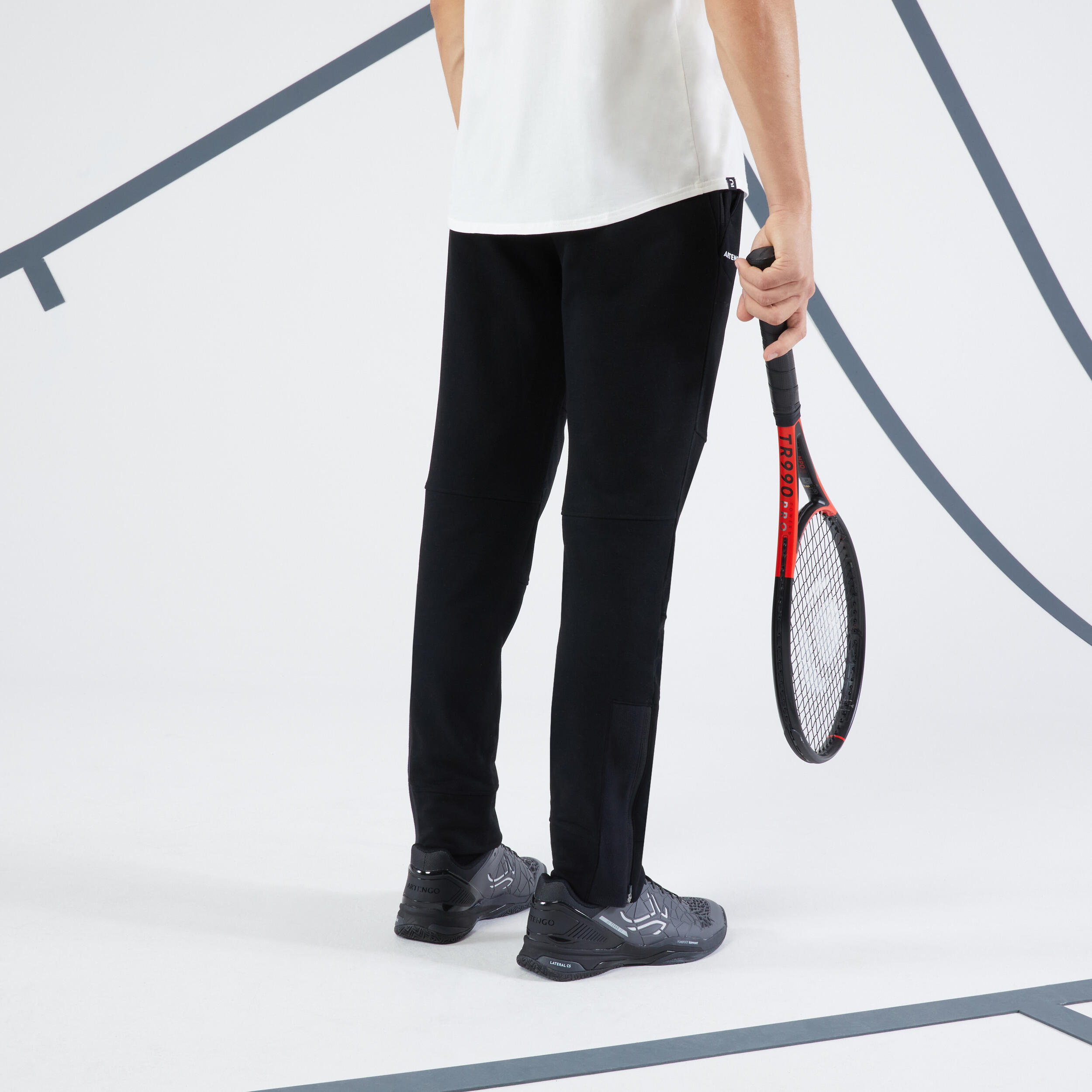 Erkek Tenis E ofman Alt Lacivert Soft ARTENGO Decathlon