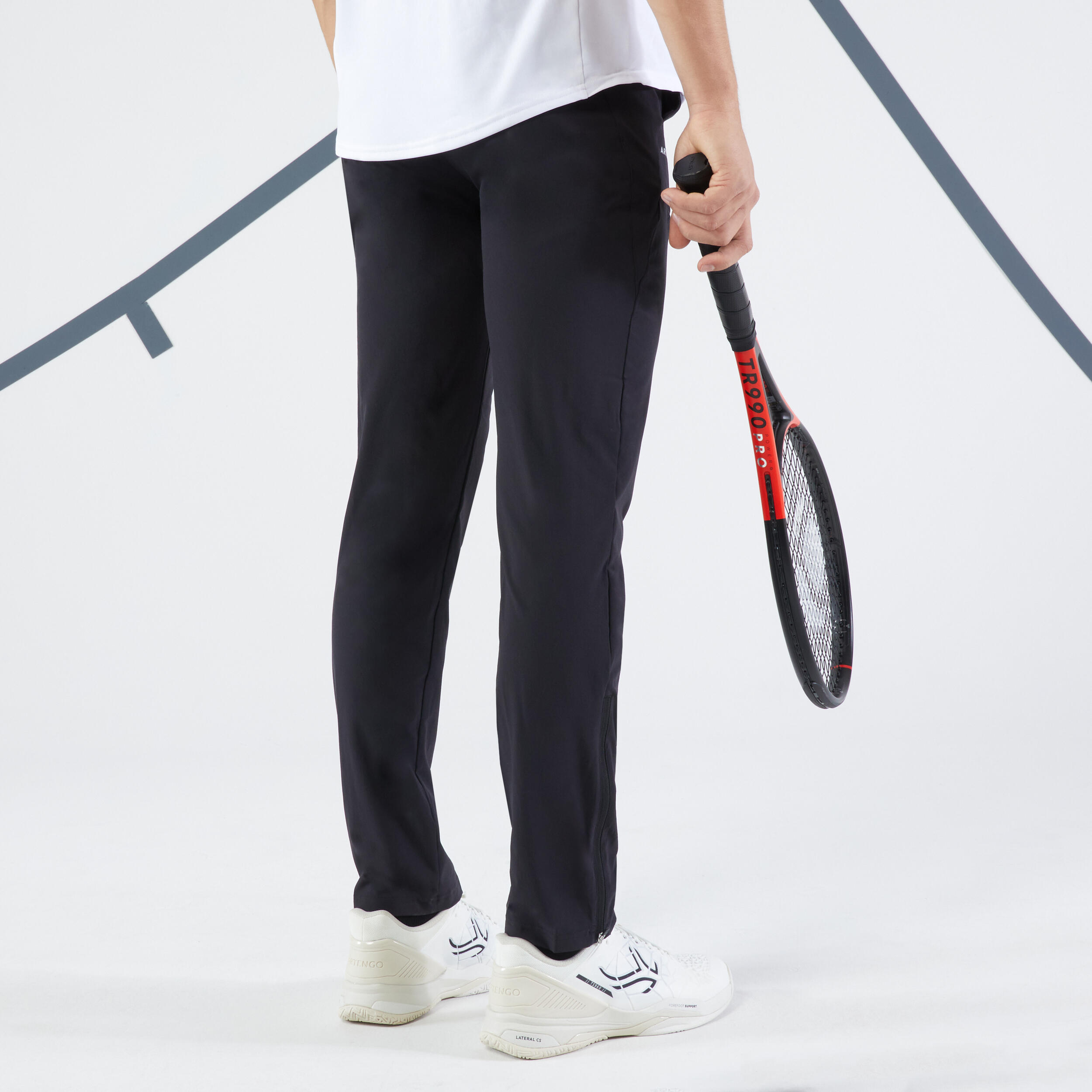 PANTALONI DA TENNIS ESSENTIAL UOMO NERO