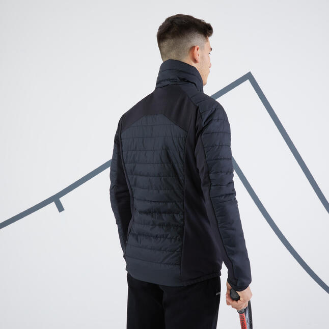 Men's Thermal Tennis Jacket Black ARTENGO Decathlon