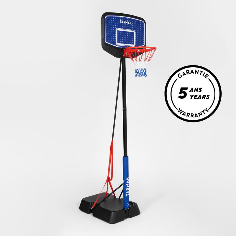 Canasta baloncesto niños de mates regulable de 1,60 m a 2,20 m