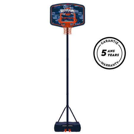 B200 Kids Basketball Hoop Standing Basket (Up To Age 10) 1.6M-2.2M