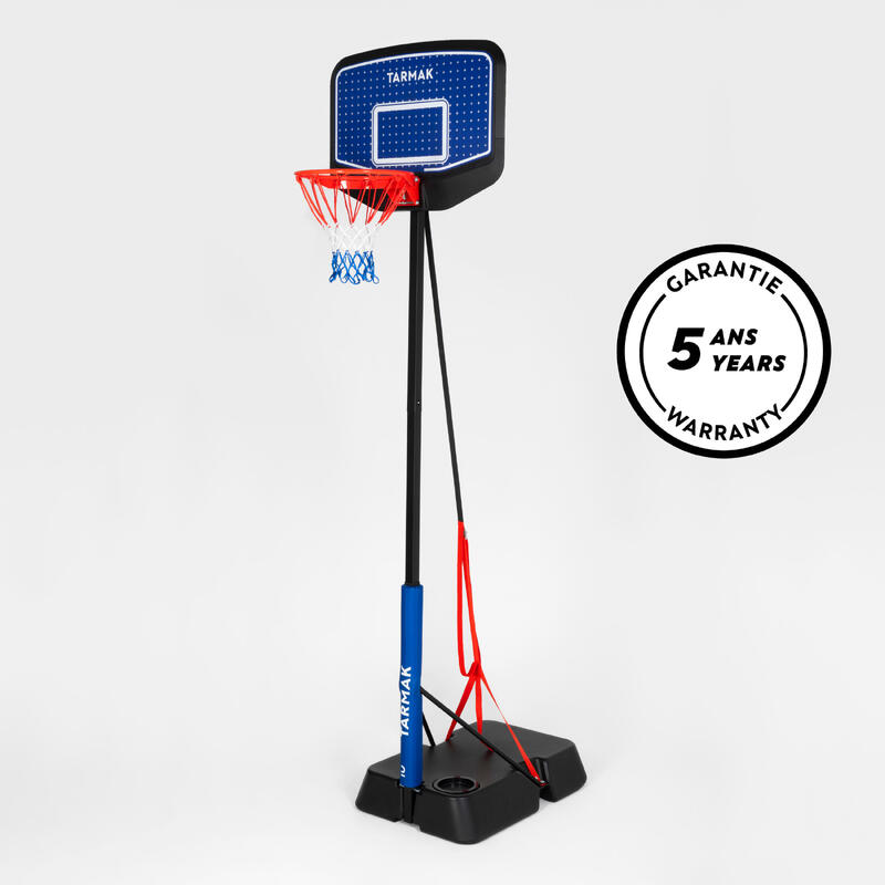 兒童款可調節籃球架K900（1.6m 至 2.2m） - 藍色/黑色