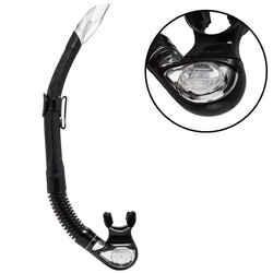 Snorkelling Kit Fins mask and snorkel - Tropical Kit black and white