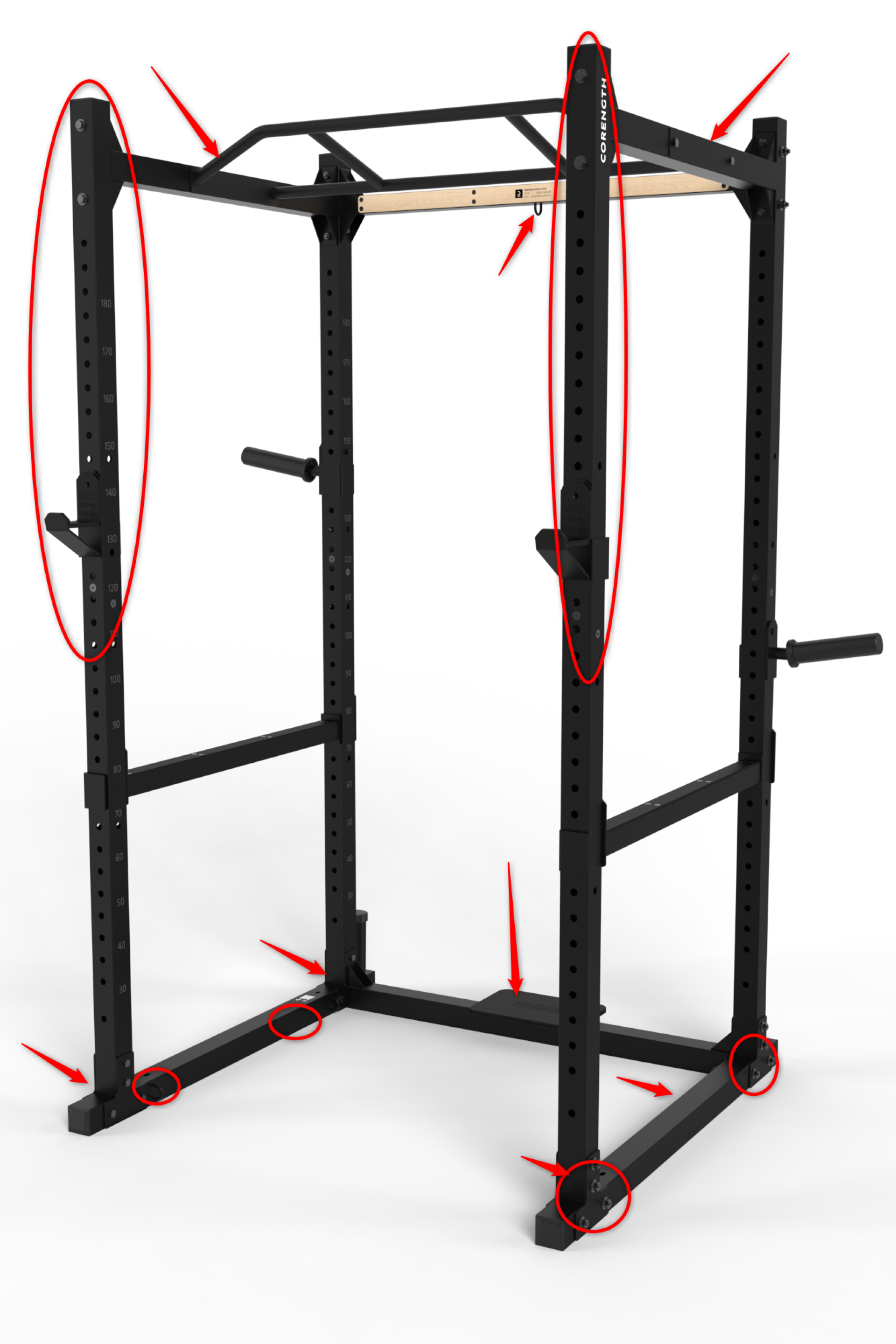900 Cage power rack 2023 model User guide and repairs