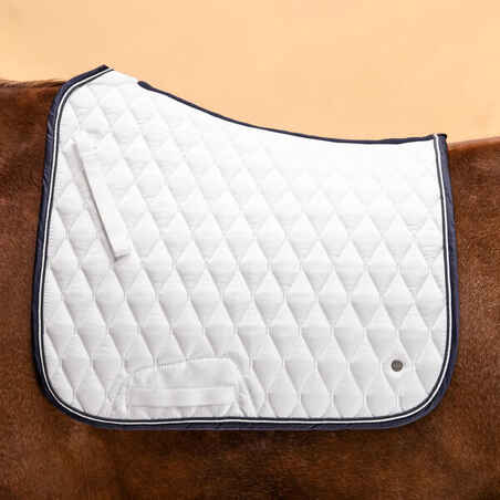 Horse Riding Dressage Saddle Cloth for Horse 900 - White