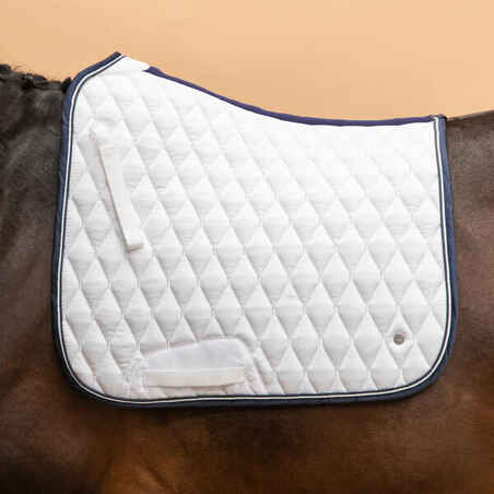 Horse Riding Dressage Saddle Cloth for Horse 900 - White