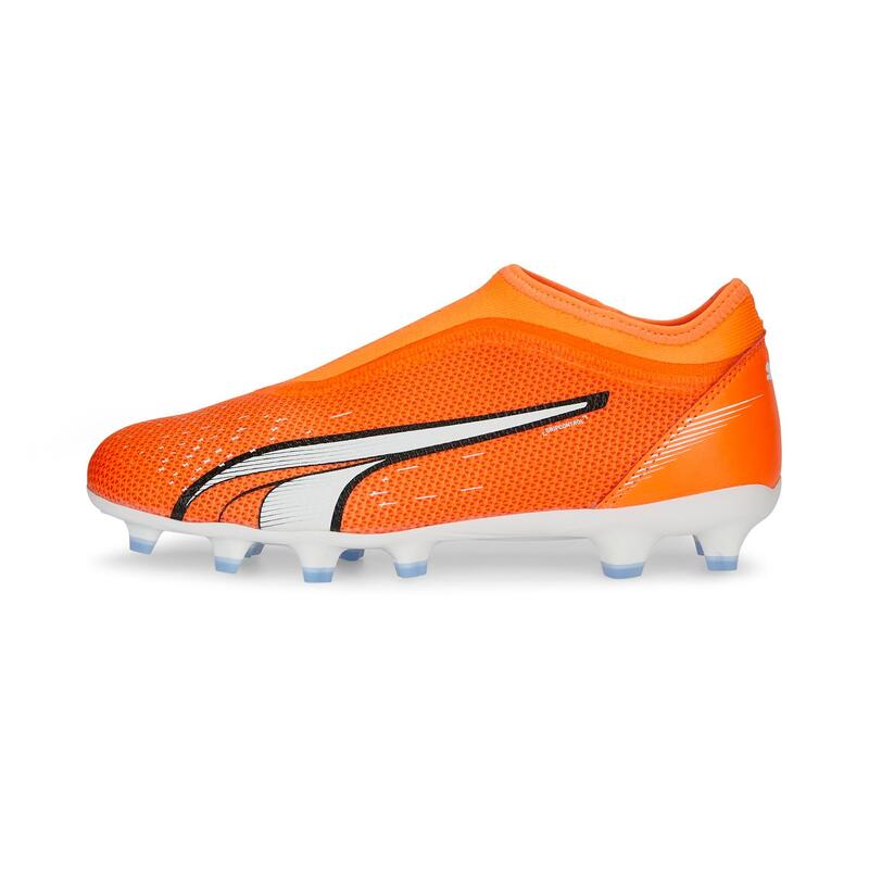 Puma Ultra Match Laceless FG voetbalschoenen kind oranje