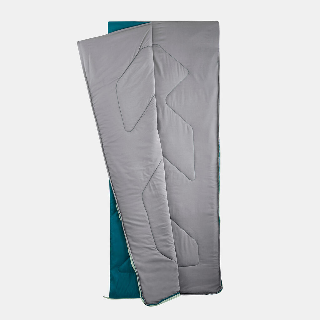Sleeping bag para camping verde Arpenaz 20°