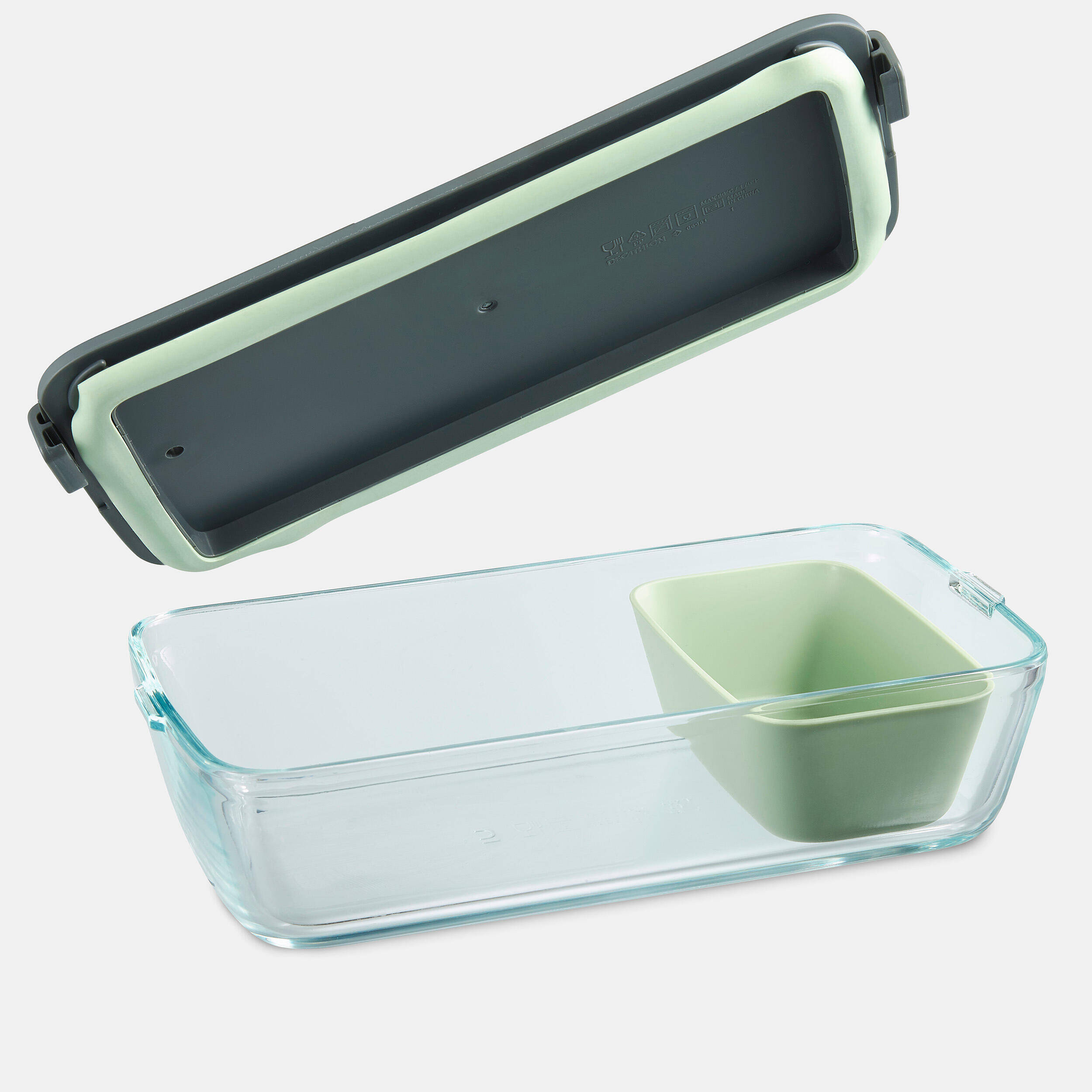 Glass storage box - 1 litre - Food -  3