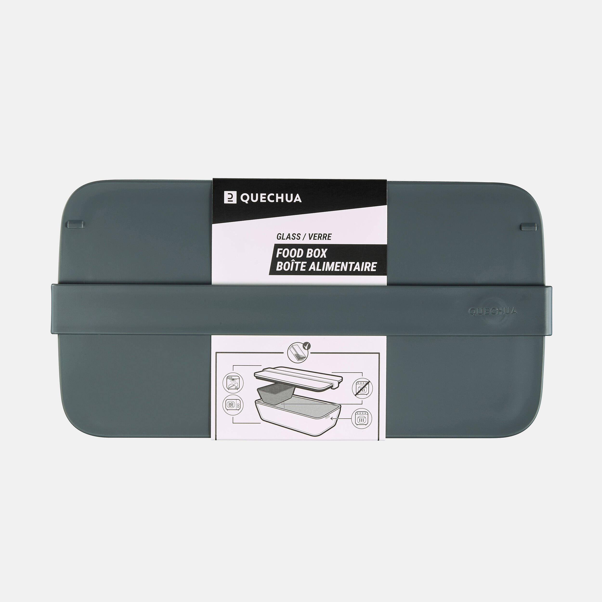 Glass storage box - 1 litre - Food -  5