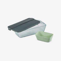 Glass storage box - 1 litre - Food