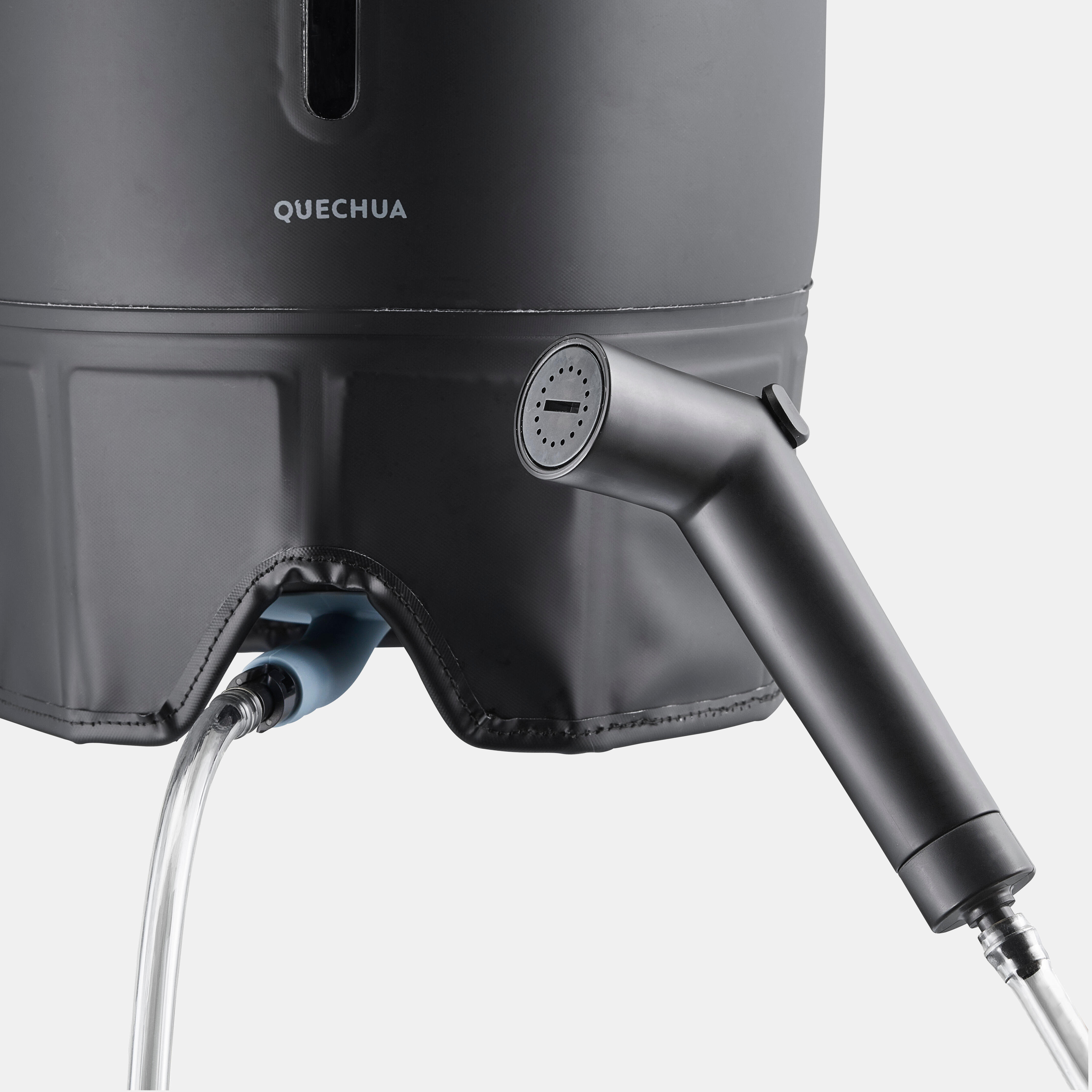 Douche solaire de camping à pression de 10 l - QUECHUA