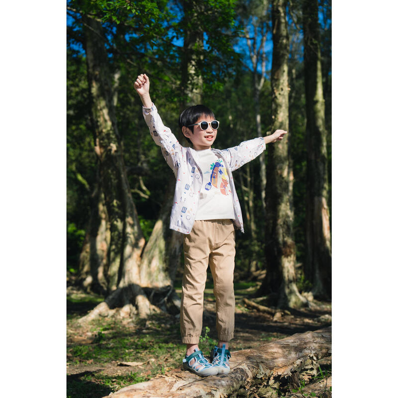 Hiking ANTI UV Jacket MH500 Kid Bear Print