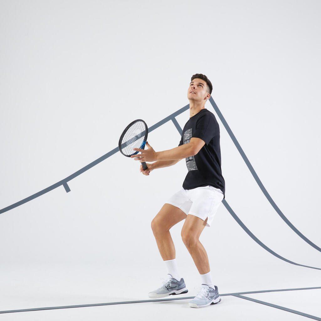 SHORT DE TENNIS HOMME - ARTENGO ESSENTIAL+ BLEU MARINE