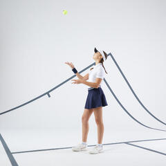Çocuk Tenis Eteği - Lacivert - Dry_8