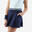 女孩款網球短裙 - 海軍藍