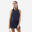 Vestido de tenis derecha chica - TDR 500 - azul marino blanco