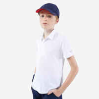 Kids' Tennis Polo TPO100 - White