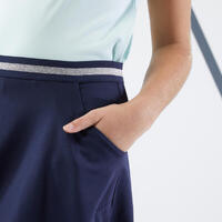 Teget suknja za tenis DRY za devojčice