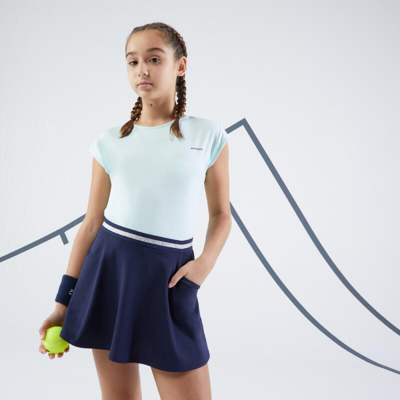 Girls' Tennis Skirt Dry - Navy