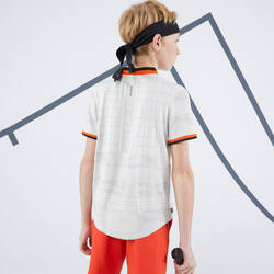 Boys' Tennis T-Shirt Dry - Off-White