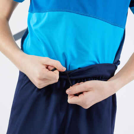 מכנסי טניס קצרים TSH Dry לילדים - כחול נייבי