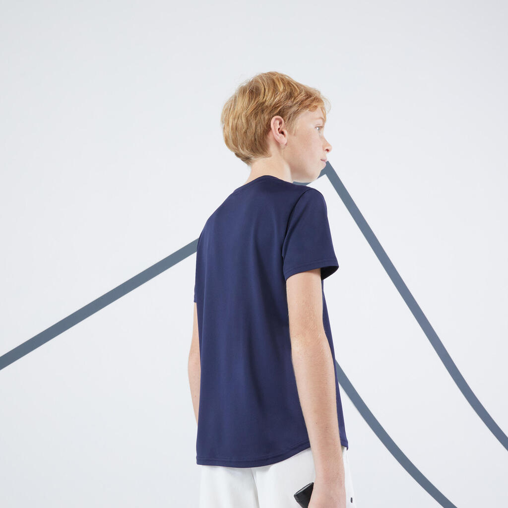 Kids' Tennis T-shirt TTS Essential - Off-White Tennis is in the Air