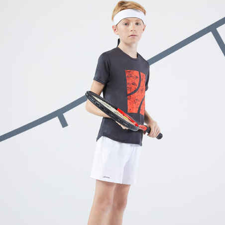 Boys' Tennis T-Shirt 100 - Grey