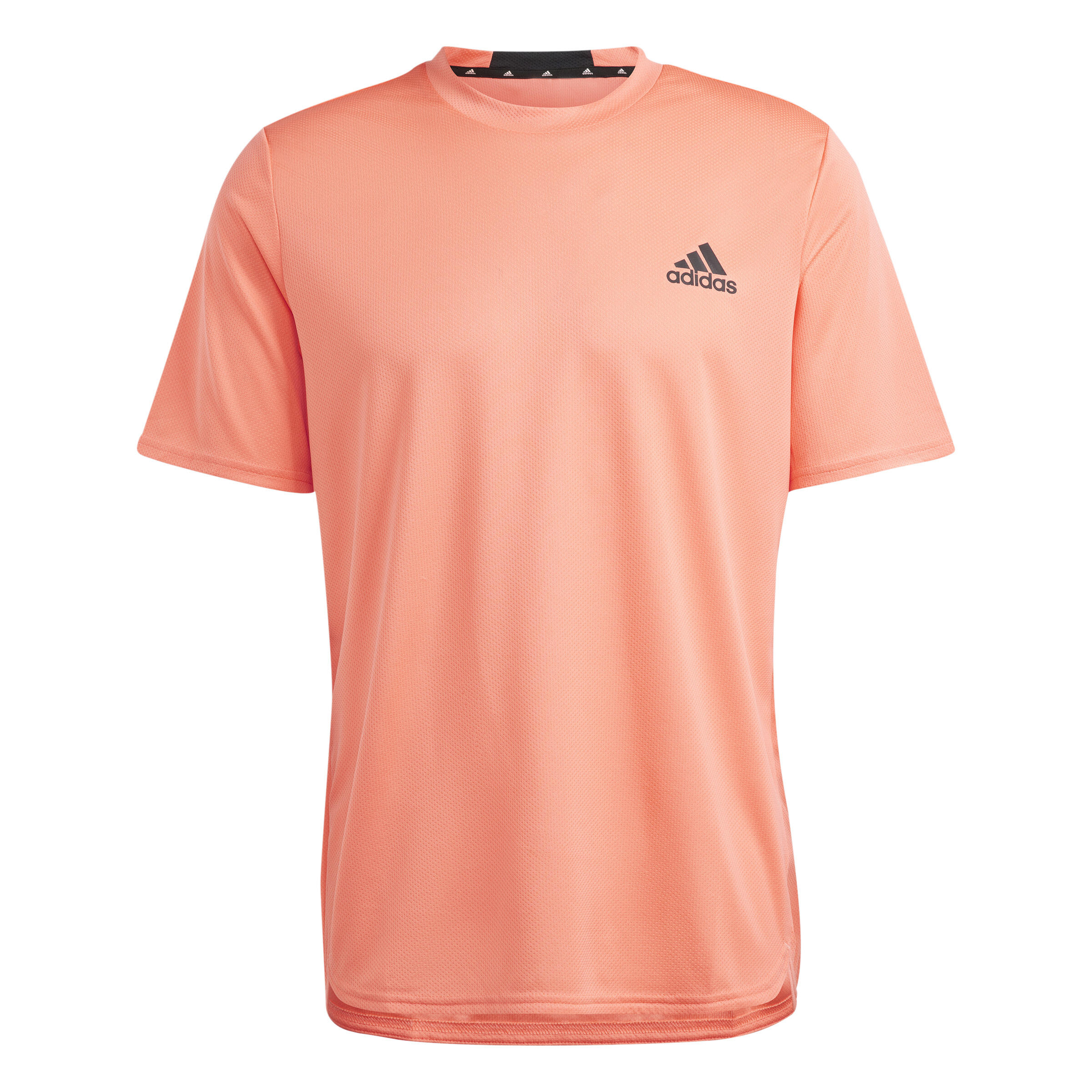 T-SHIRT DE FITNESS CARDIO ADIDAS HOMME CORAIL 7/7
