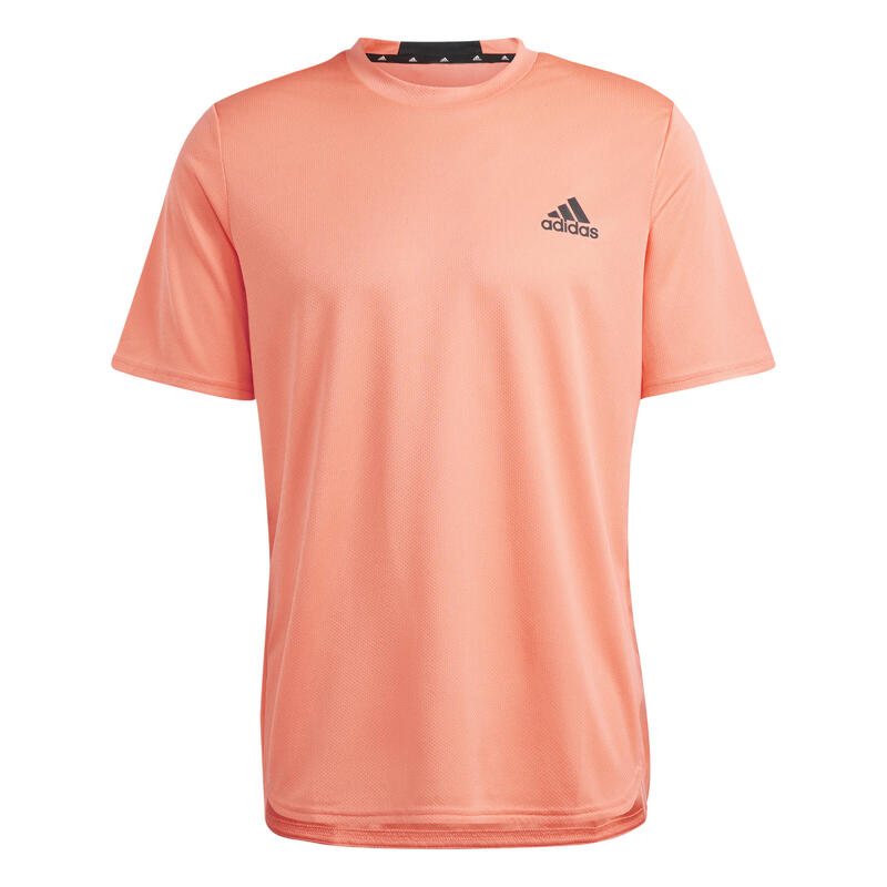 Camiseta Fitness Cardio Adidas Hombre Coral