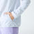 Sweat Zippé Fitness Femme - 100 Gris Pale