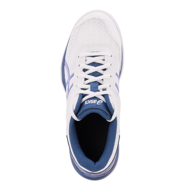 Dámské volejbalové boty Gel Spike 4 bílo-modro-fialové