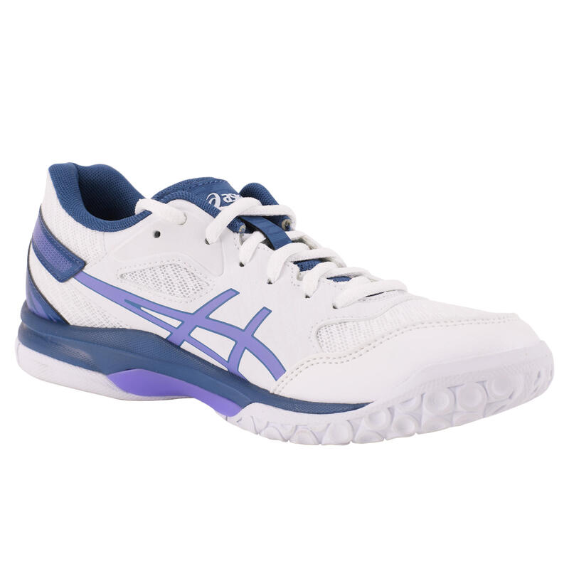 Zapatillas de Mujer Asics Gel Spike 4 azul violeta. | Decathlon
