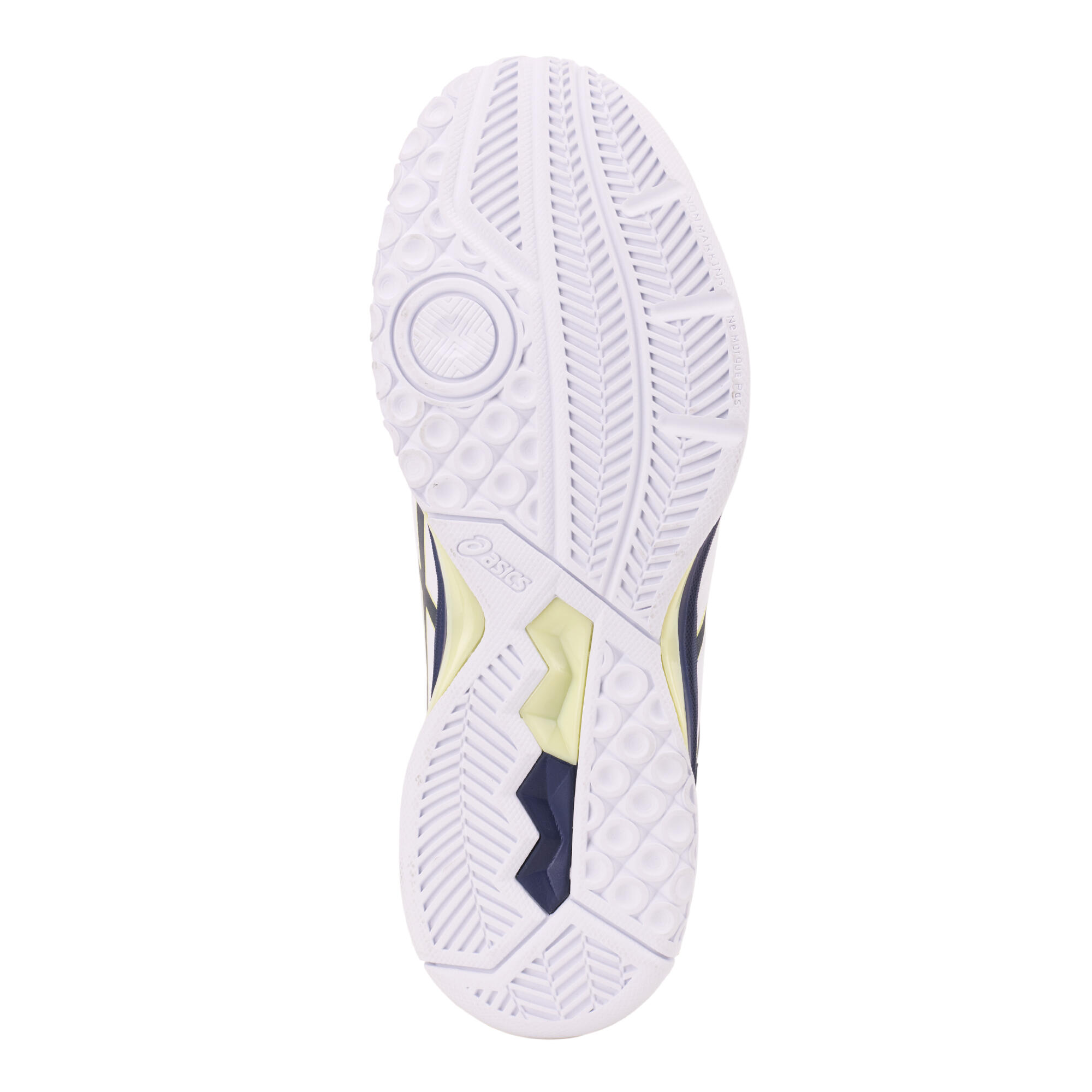 Men's Volleyball Shoes Gel Spike 4 - White/Blue/Yellow 6/6