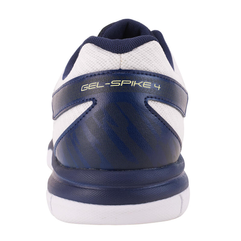 Férfi röplabdacipő Gel Spike 4, fehér, kék, sárga 