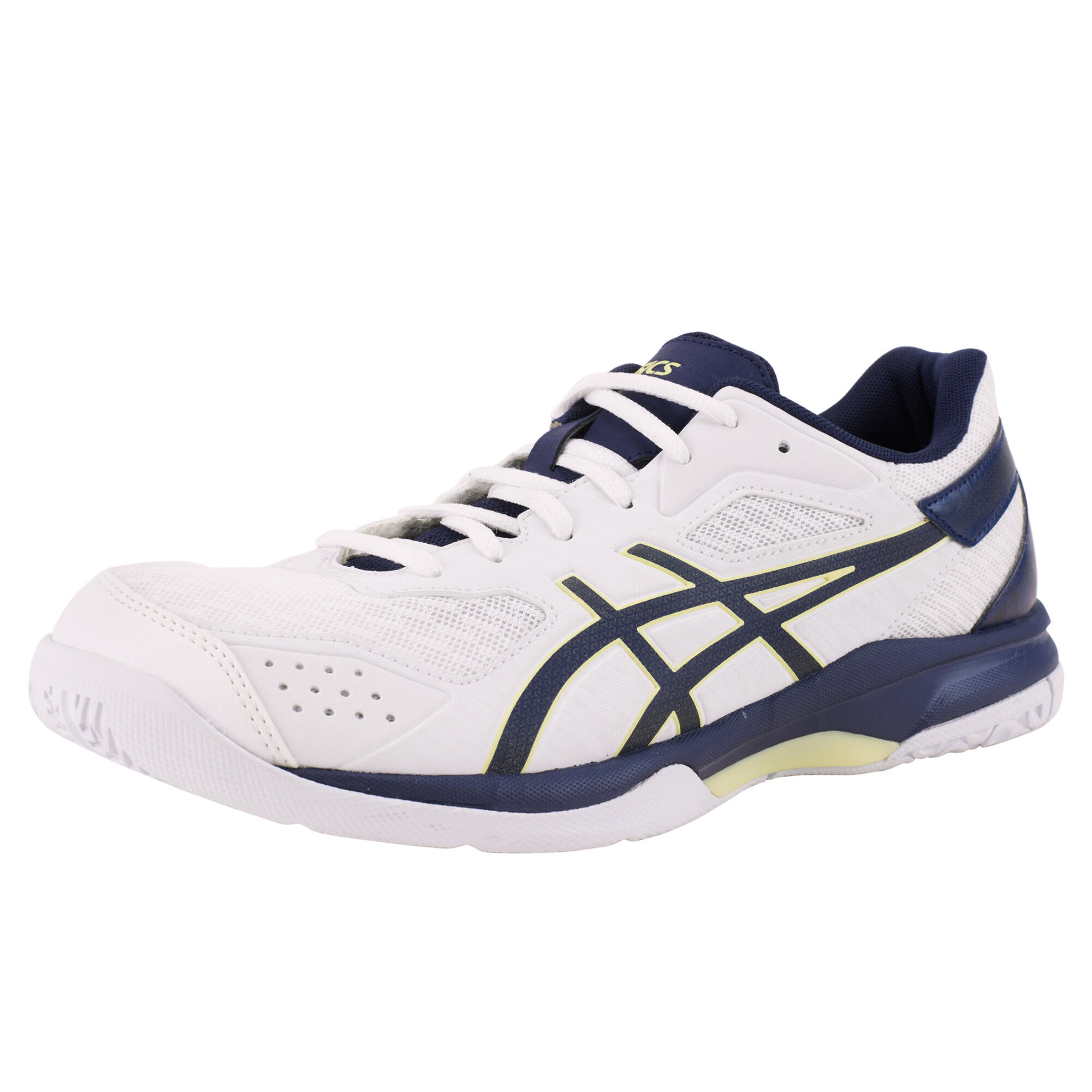 ASICS Men's Volleyball Shoes Gel Spike 4 - White/Blue/Yellow