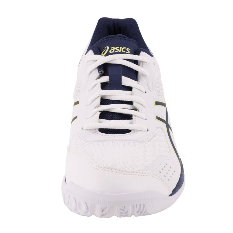 Chaussures de volley-ball Asics homme Gel Spike 4 blanches, bleues et jaunes