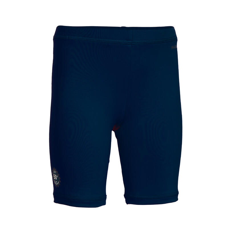 Pantaloncini baby anti-UV bambino blu