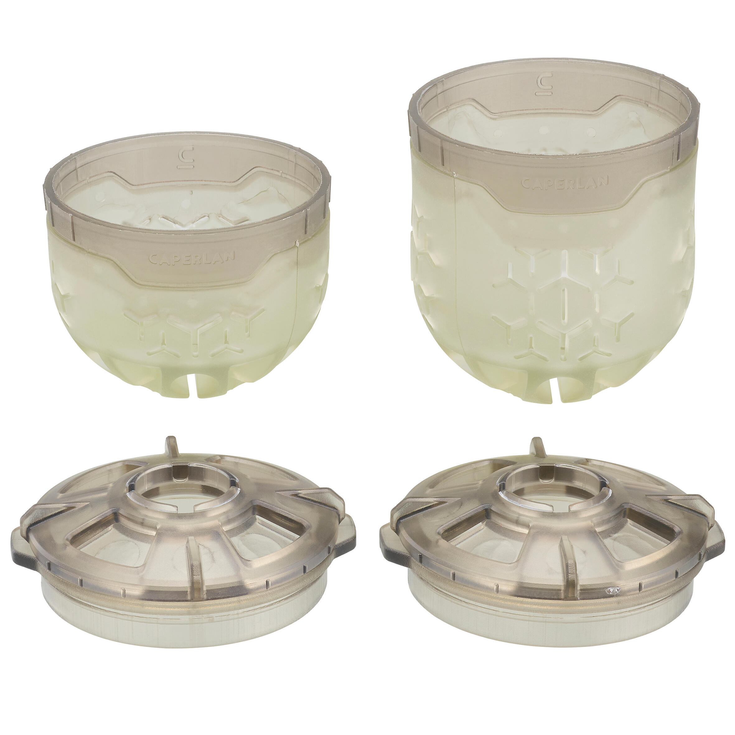 SET OF TWO PF- 2 SOFTCUPS S/M 4/10