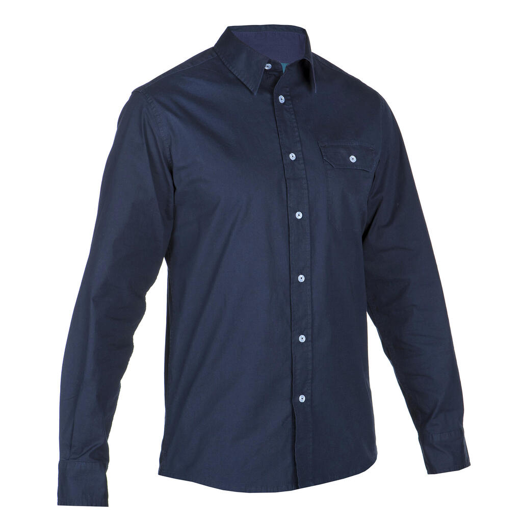 Vīriešu burāšanas krekls “100”, tumši zils