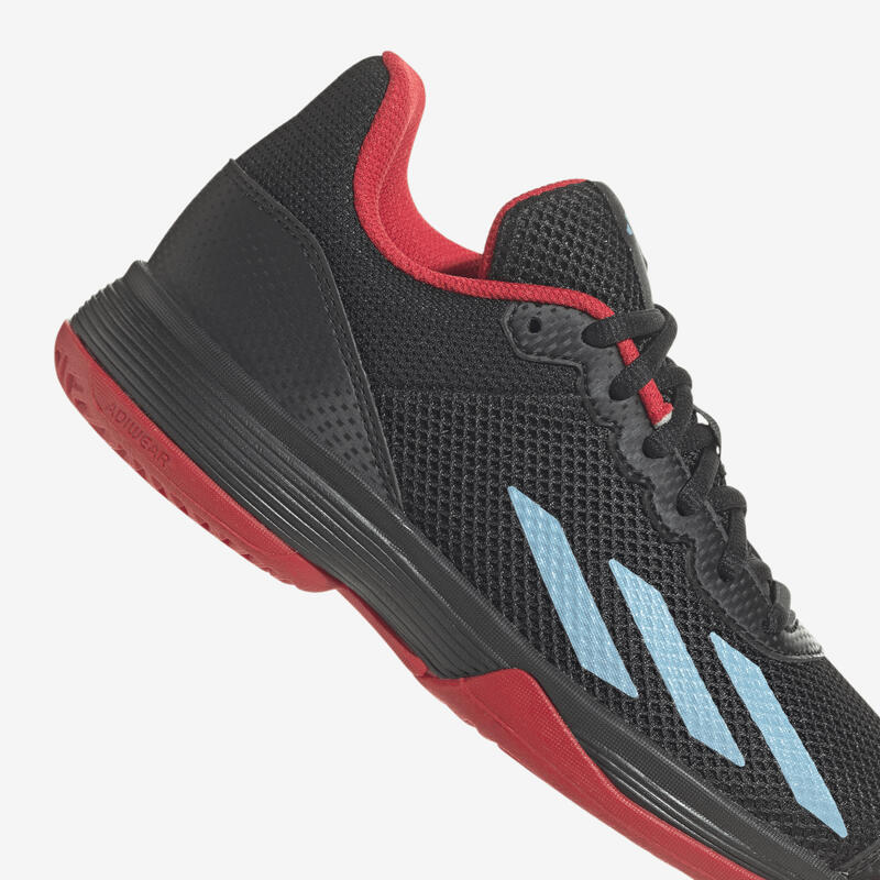 Dětské tenisové boty Adidas Courtflash na všechny povrchy černé