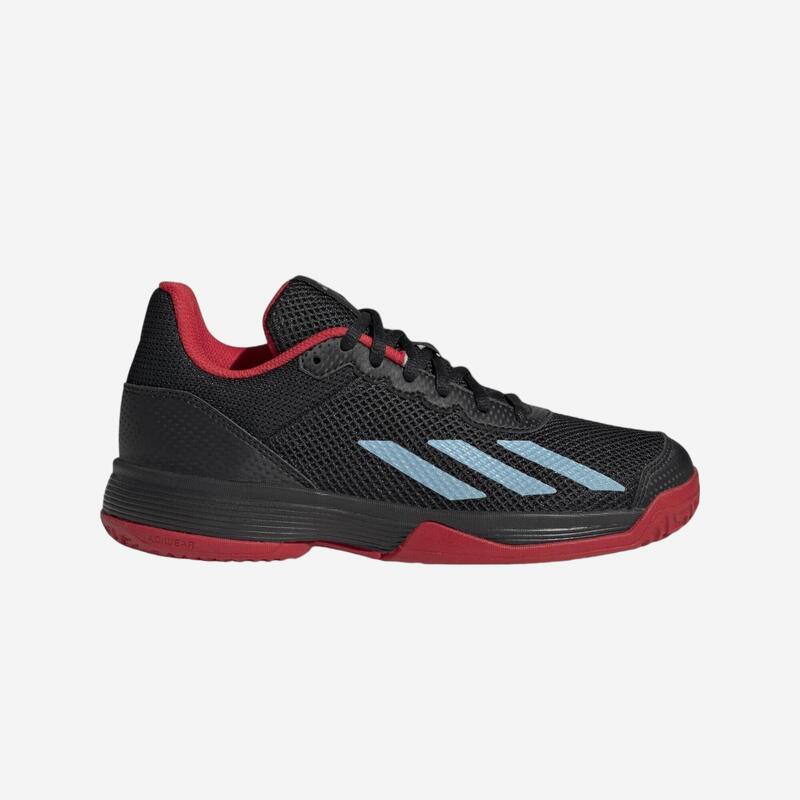 Buty do tenisa dla dzieci Adidas Courtflash na każdą nawierzchnię