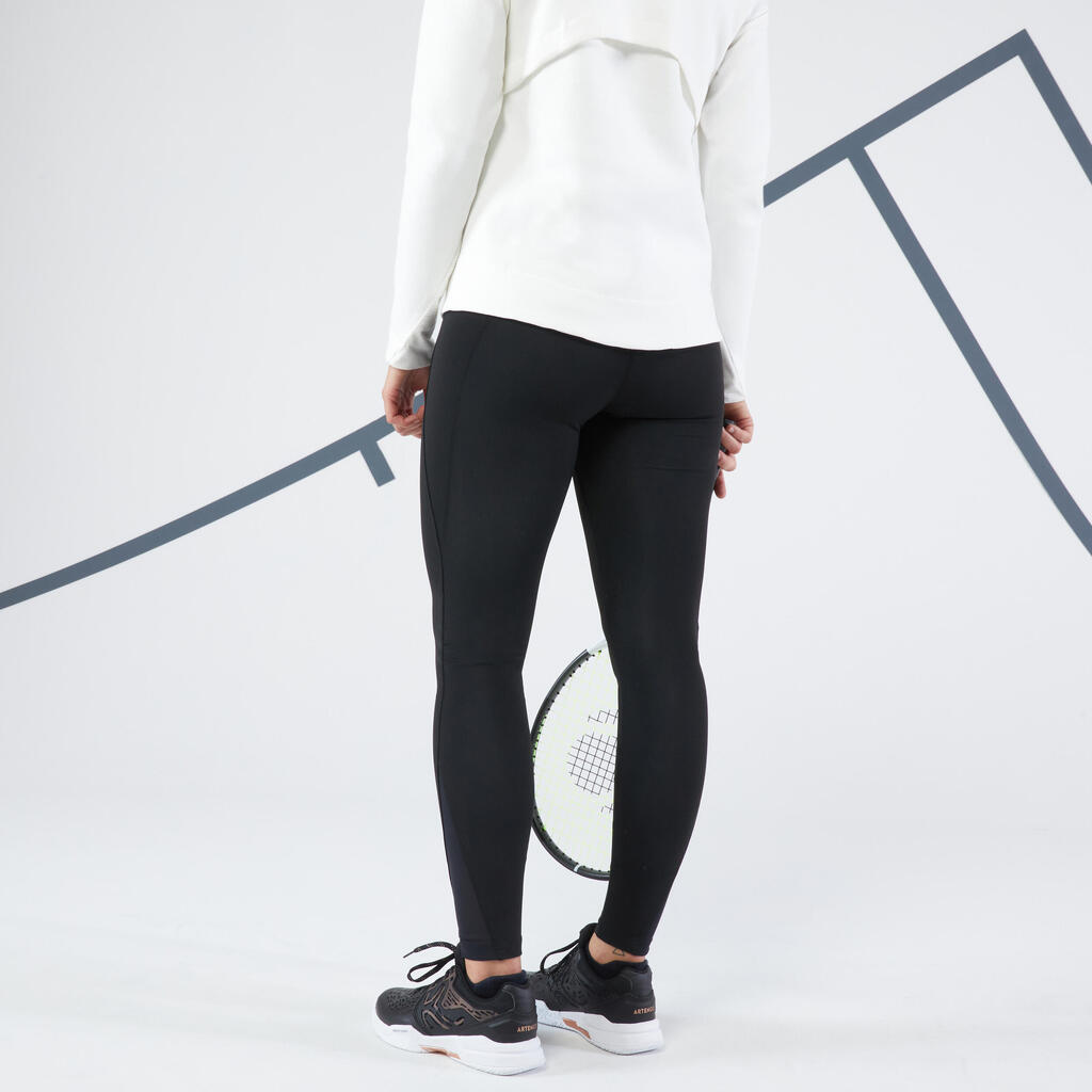 Women's Dry Hip Ball Tennis Leggings - Silver Lines