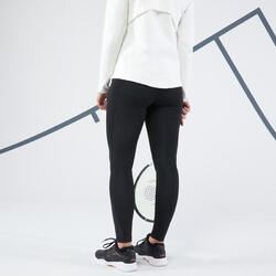 Legging tennis dry femme - HIP BALL noir