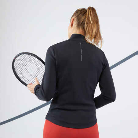 Moteriška teniso striukė „JK Dry 900“, juoda