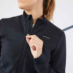 Women's Tennis Quick-Dry Soft Jacket Dry 900 - Black