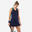 Dámské tenisové šaty Dry Soft modro-tyrkysové