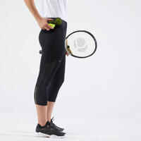 بنطلون قصير لملعب التنس للسيدات900 - أسود