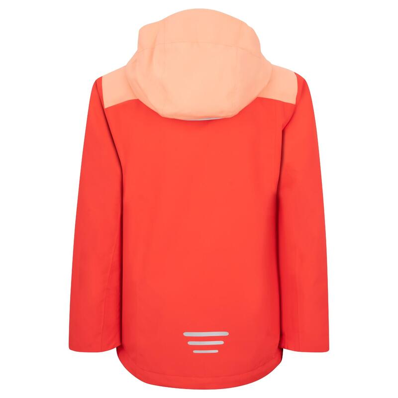 Trollkids Regenjacke Kinder wasserdicht Wandern Gr. 128-164 - Bergen rot/rosa